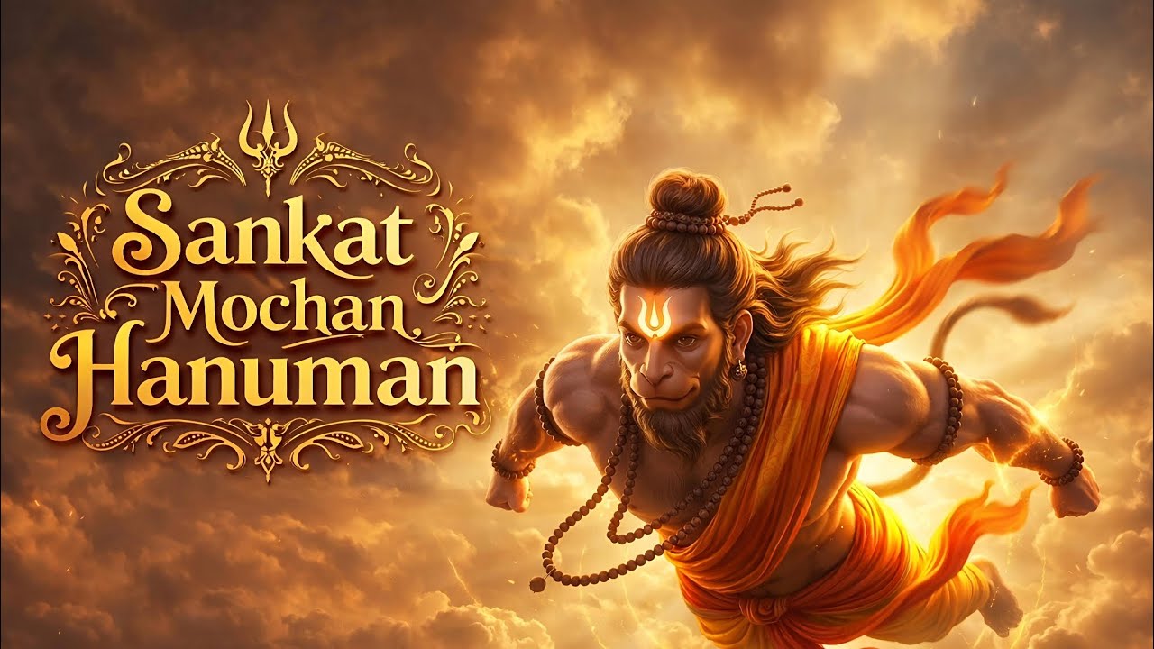 Hanuman Sankat Mochan Uplifting Upbeat Bhajan for Energy, Strength & Positivity