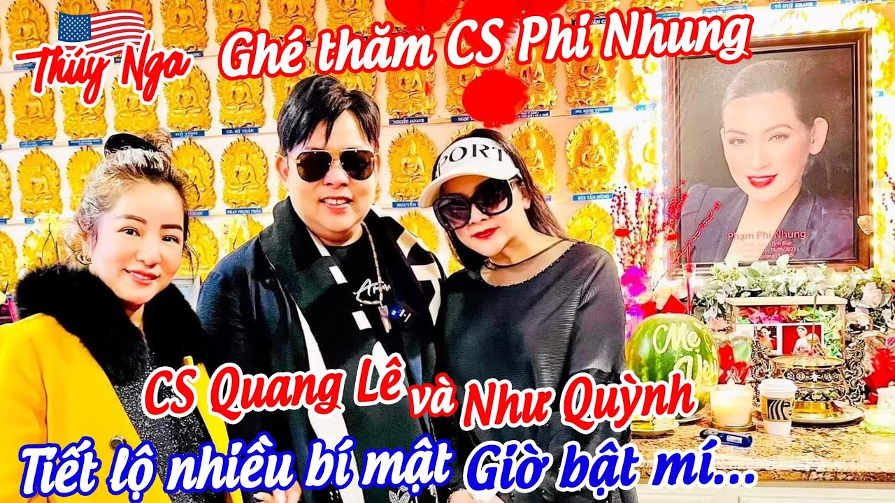 Ghé thăm cố cs Phi Nhung, cs Quang Lê và Như Quỳnh tiết lộ nhiều bí mật giờ mới bật mí…