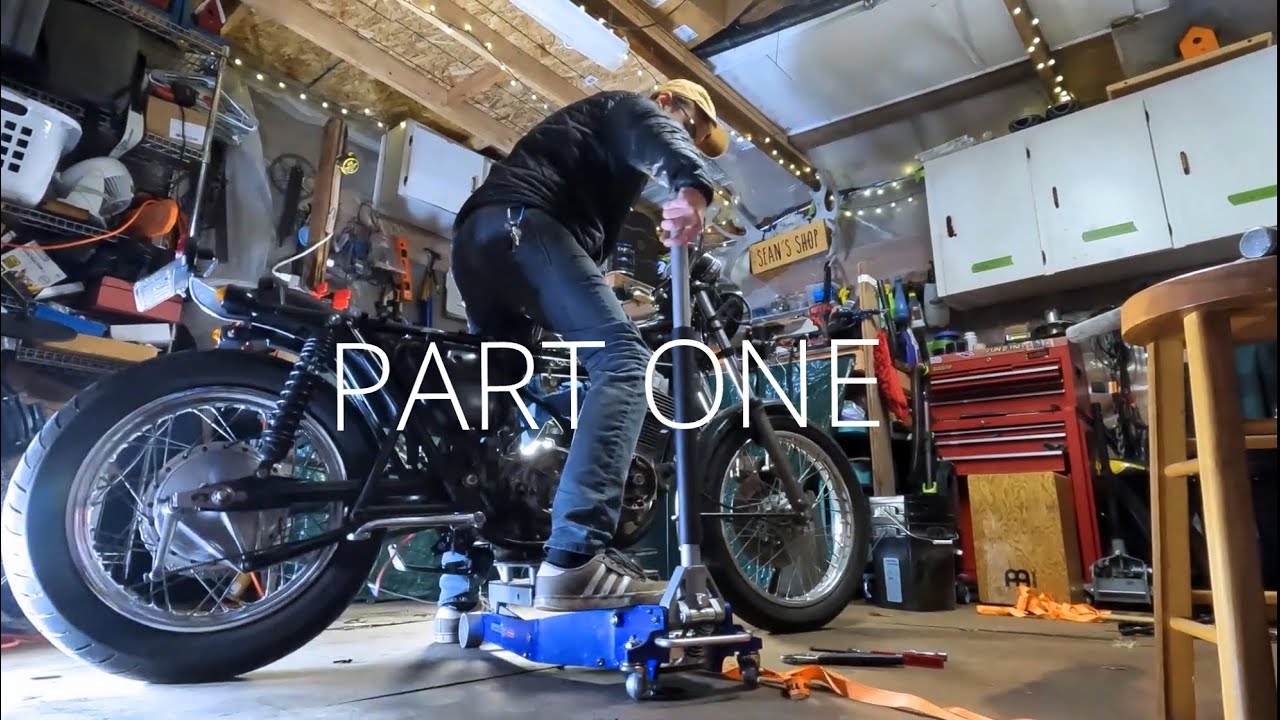 CB750k SOHC Engine Removal (PART 1)