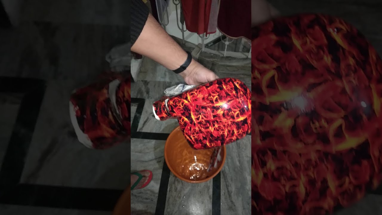 DIY Hydro Dipping ( hidrografia) Car Side View Mirror ( corrected)# water transfer printing
