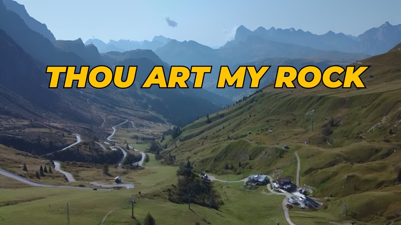 Thou Art My Rock (Stebbins) - SATB -  With lyrics - SATB