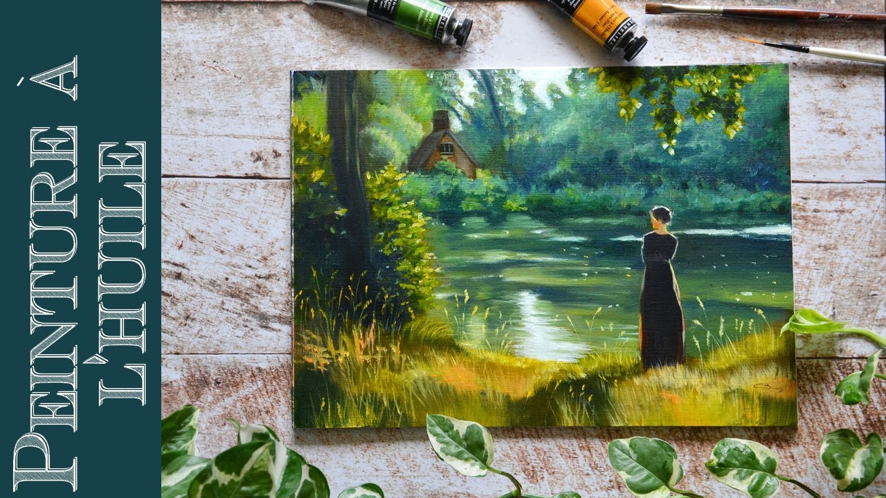 [Peinture à l'huile] Végétations lumineuses 🌿🌞