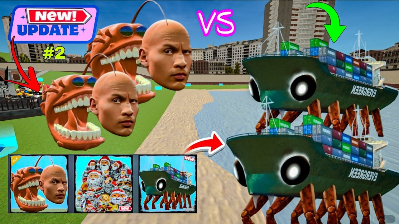 Nexbots in playground mod New updates gogo gaga Boss in garrys mod #2 #garrysmod #roblox  #zoonomaly