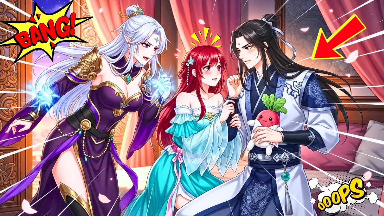No mundo de CULTIVO SEM HOMENS, 2 DEUSAS me forçaram a CASAR | Manhwa