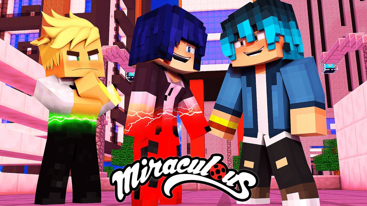 Minecraft Bebês; LUKA SABE A IDENTIDADE DA LADYBUG E DO CAT NOIR (Ep. 42) - MIRACULOUS