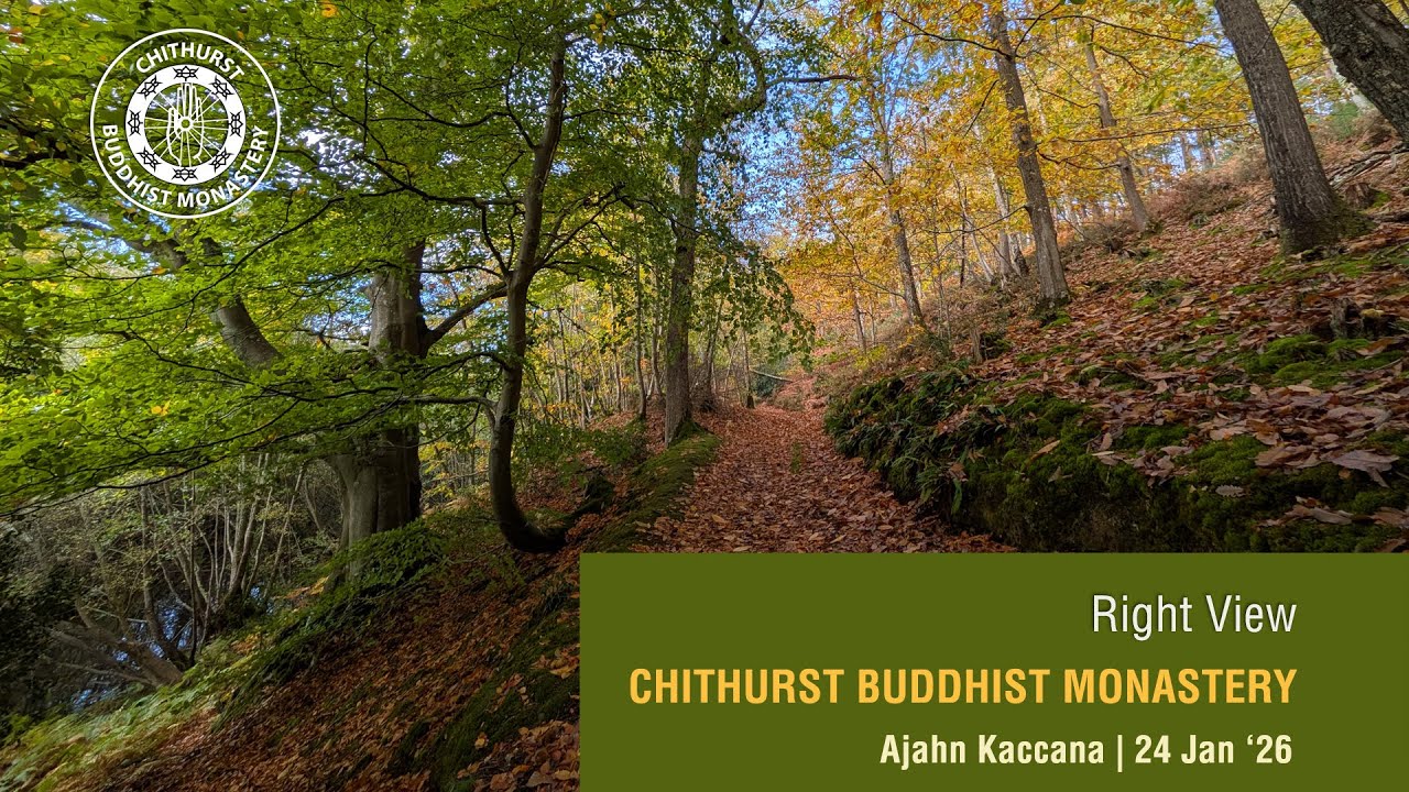 Right view  | Ajahn Kaccana | 24 Jan 26