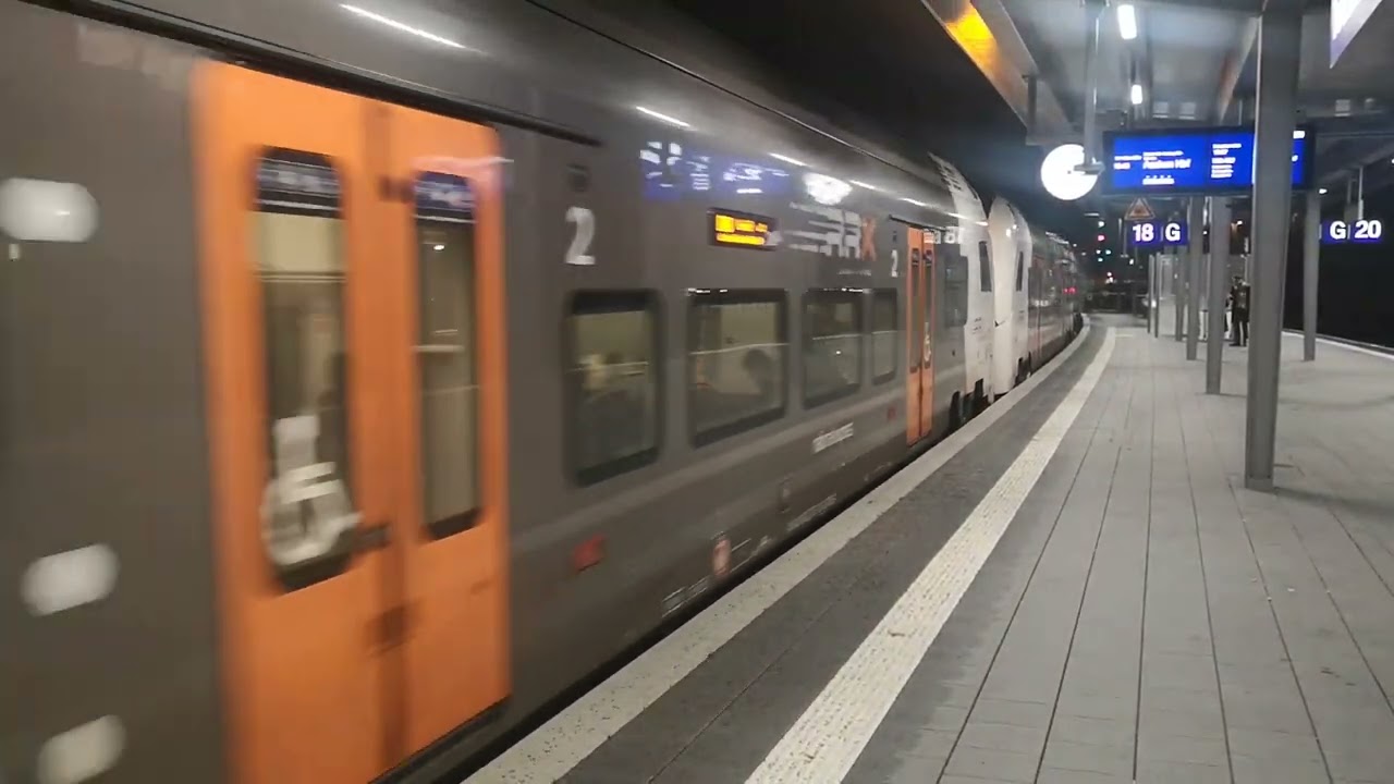 Dortmund Hbf RE1 RRX 462 015 von HammWestfHbf nach Aachen Hbf und IC 2226,RE6 RRX 08.12.2022