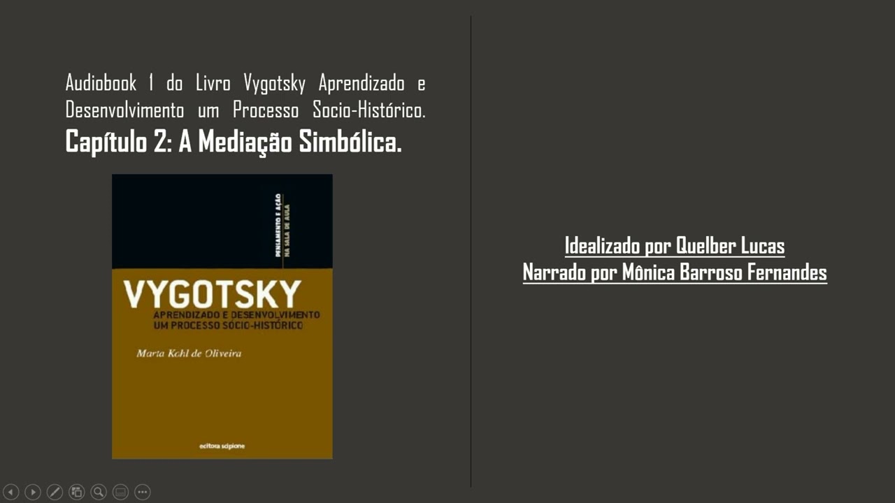 Audiobook 1 do Livro Vygotsky Aprendizado e Desenvolvimento um Processo Sócio-Histórico - Capítulo 2