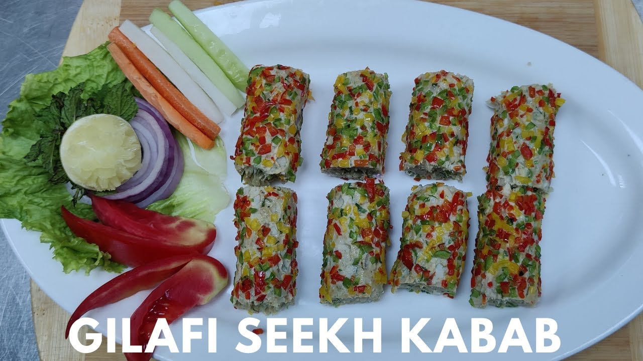 Gilafi Seekh Kebab | गिलाफी सीख कबाब | Chicken Gilafi Seekh Kebab | Indian Kabab Recipe