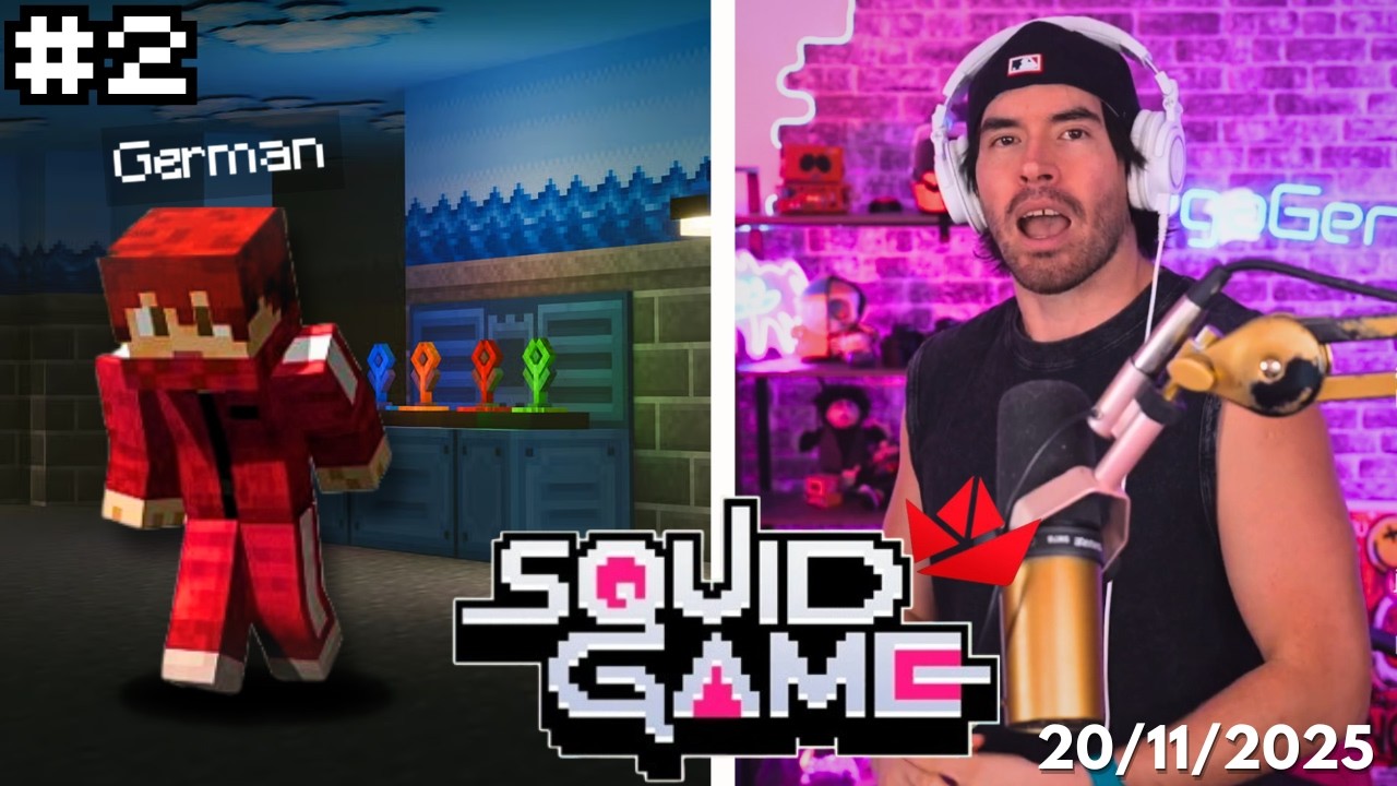 Encontré El Secreto Para Ganas LOS SQUID CRAFT GAMES 4 | Stream Completo | German Garmendia HD