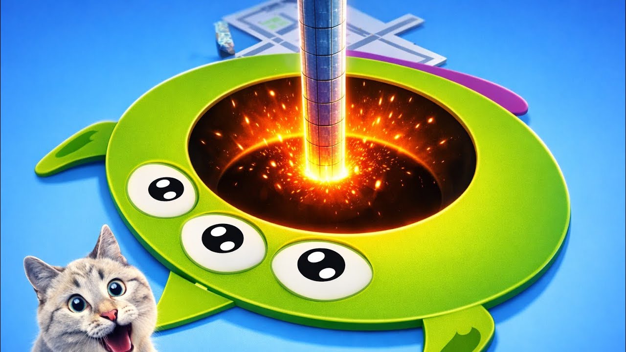 “3 Monster Holes… But One FAILED the Challenge?!” ( hole.io ) 