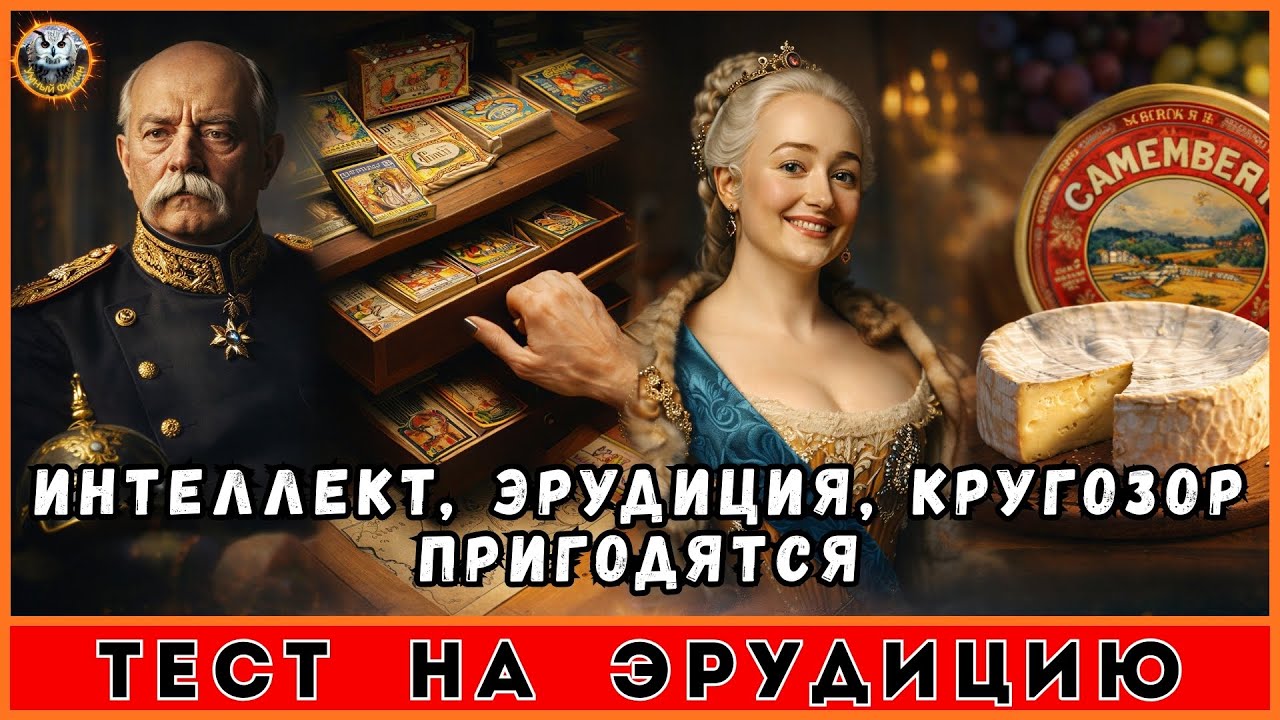Эрудиция на максимум: проверь себя прямо сейчас!
