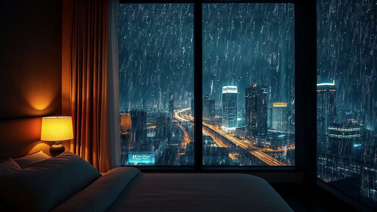 Deep Sleep Rain Sounds - Relaxing White Noise for Insomnia, Study & Focus