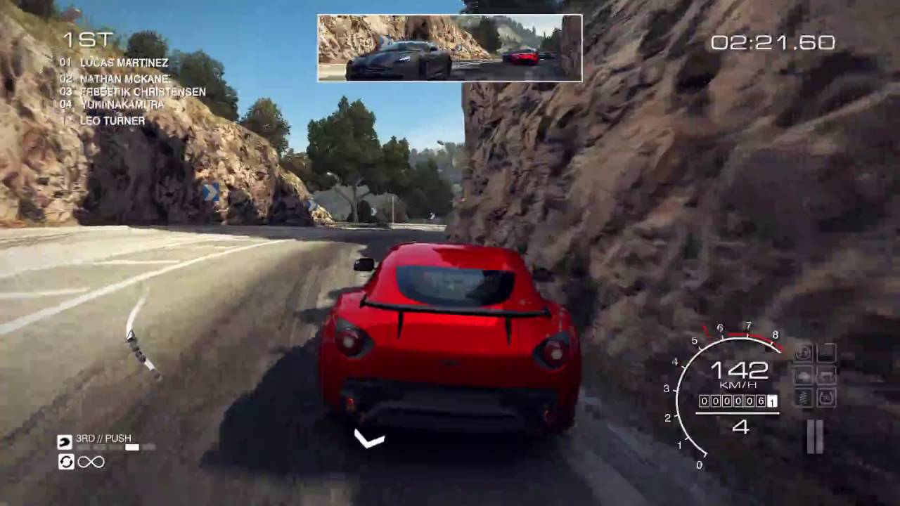 GRID Autosport - Cote D'Azur, Route D'Azur - Aston Martin V12 Zagato