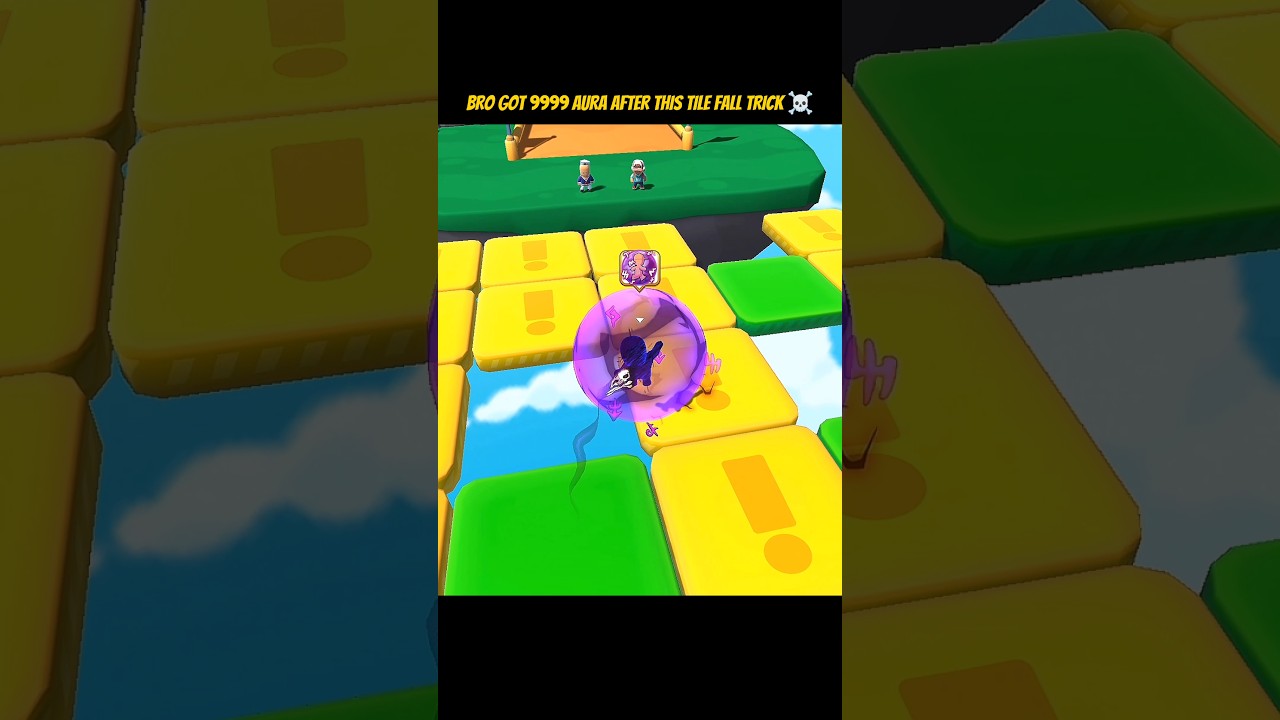 Bro Got 9999 Aura After This Tile Fall Trick ☠️ Stumble Guys 0.81.6 Update 🔥