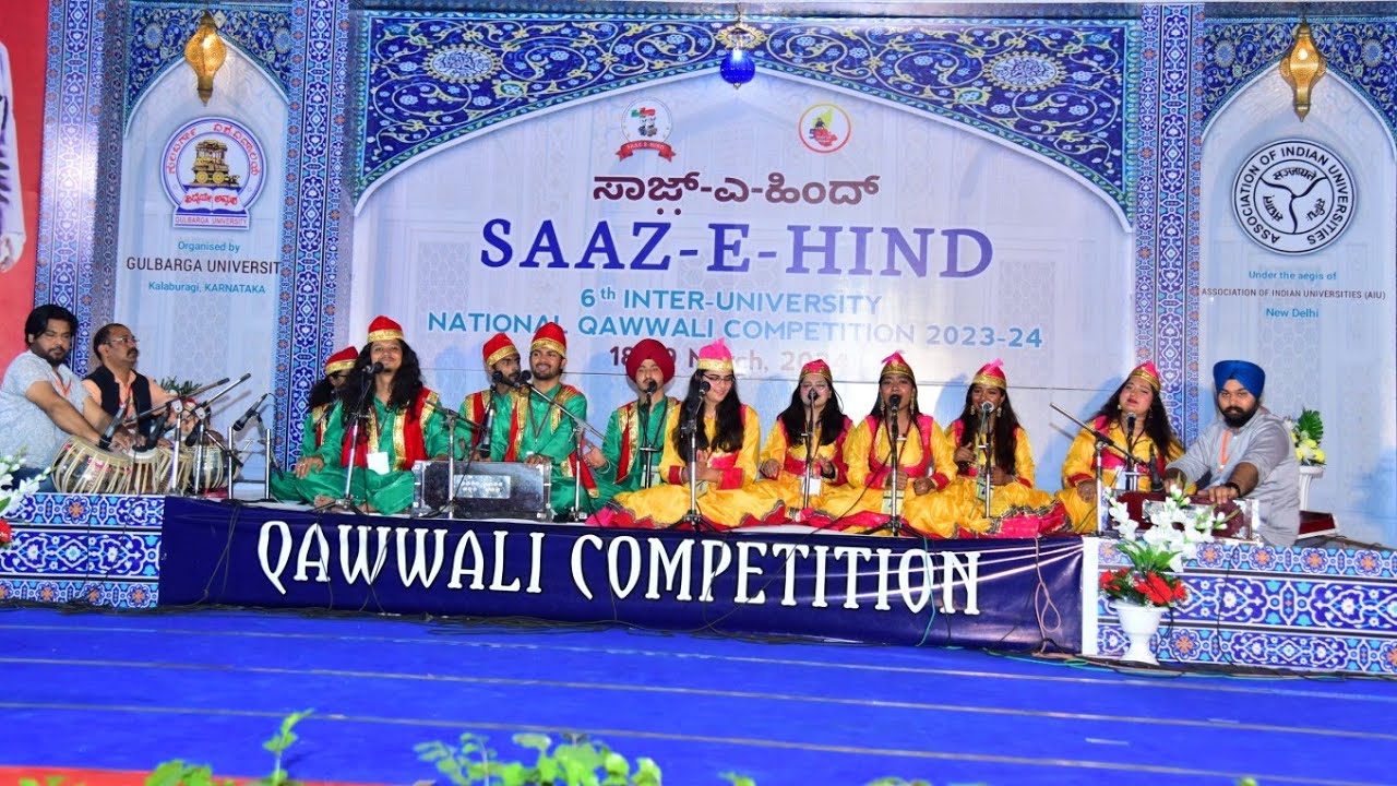 Khushboo mere Vatan ki mehkaye ye hawayein Beautiful Qawwali by Chandigarh University students