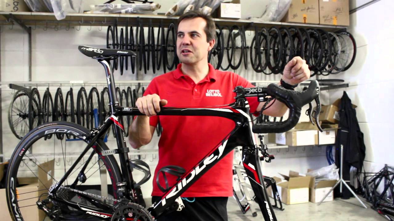 Jurgen Roelandts' Ridley Fenix Classic for the Tour of Flanders