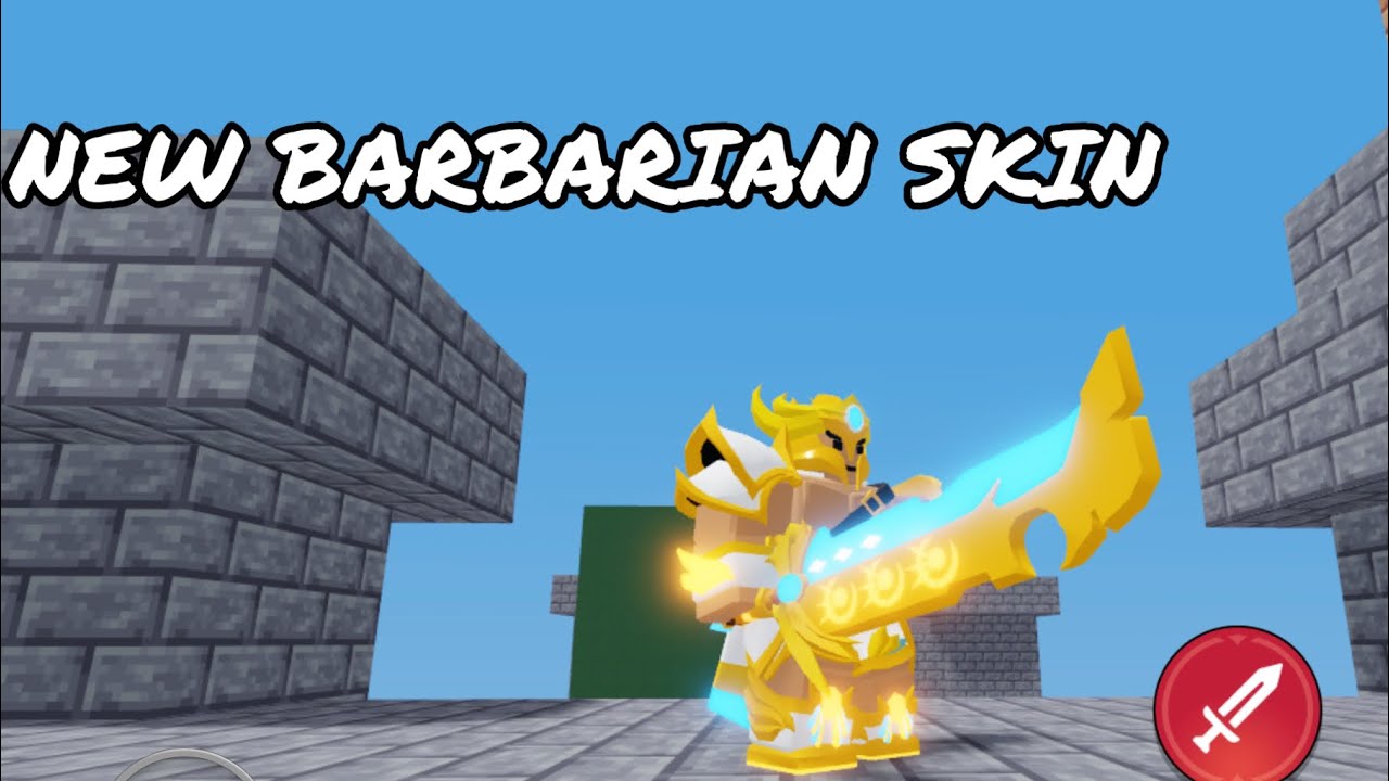 New victorious *Barbarian skin*