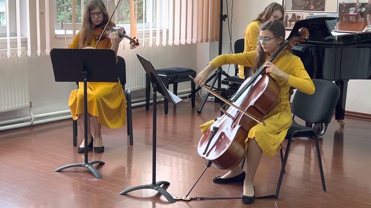 Coteanu Trio - Smetana - Piano Trio in G minor