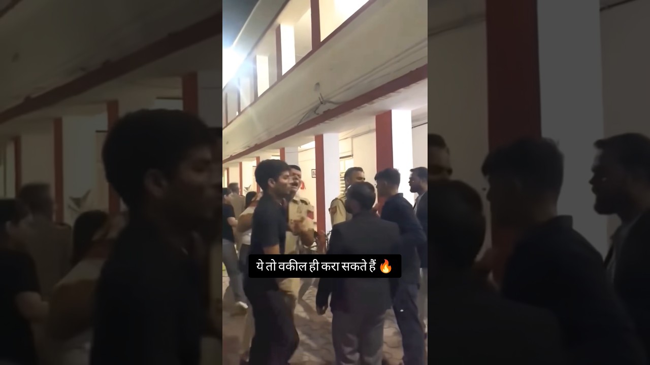 Police vs Advocate 🧑&zwj;⚖️ #police #advocate #power