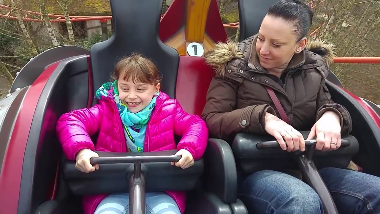 Vicky the ride - onride POV - Plopsa Coo