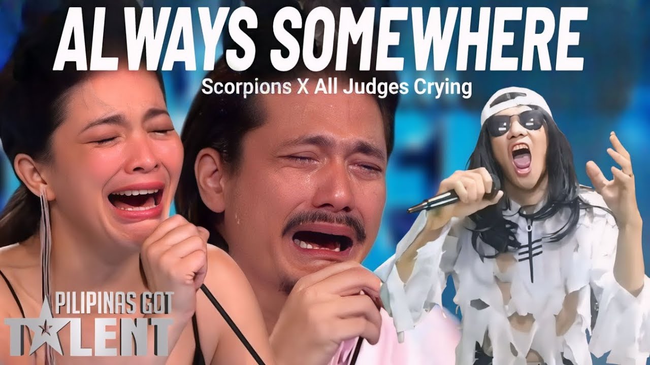 Filipino Boy Makes All The Judges Cry With His Amazing Voice On Always Somewhere Song