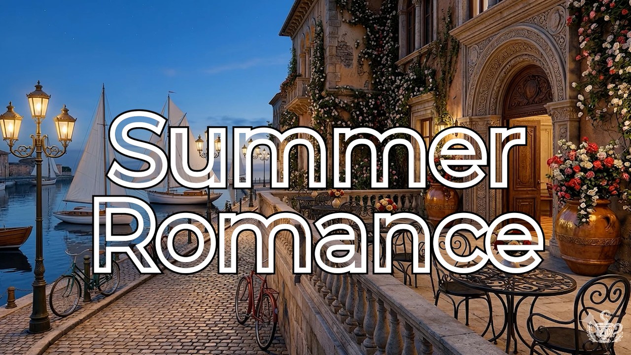 Summer Romance Jazz 🌓 Cozy Relaxing Music for Warm Evenings 2 Hours