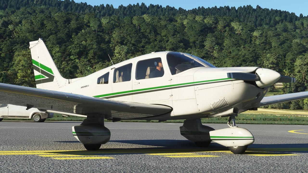 First look at the Carenado Piper PA-28 Archer II in Microsoft Flight Simulator