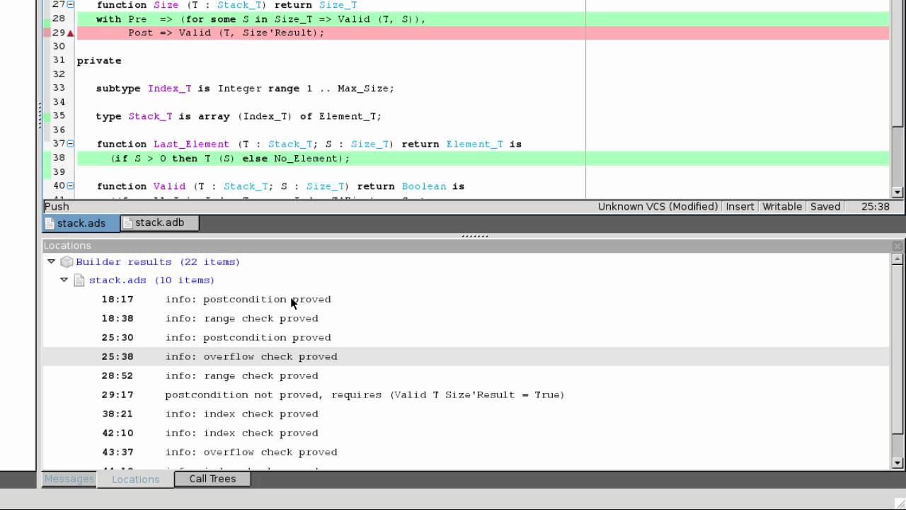 GNATprove Demo - Contract based formal verification