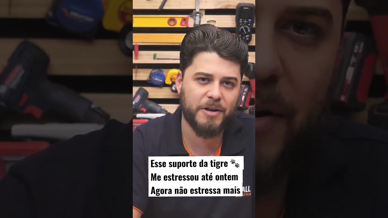 Agora o Trilho DIN da TIGRE n&atilde;o solta MAIS 😂