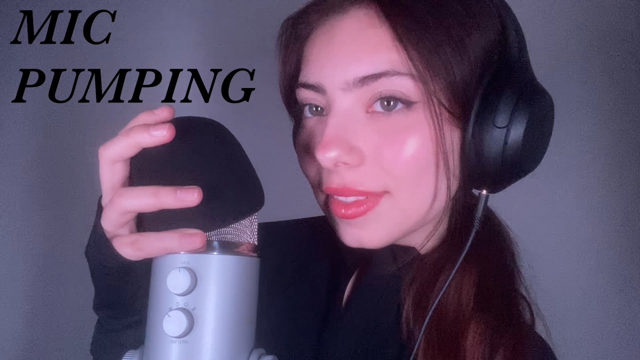 asmr | mic pumping and swirling