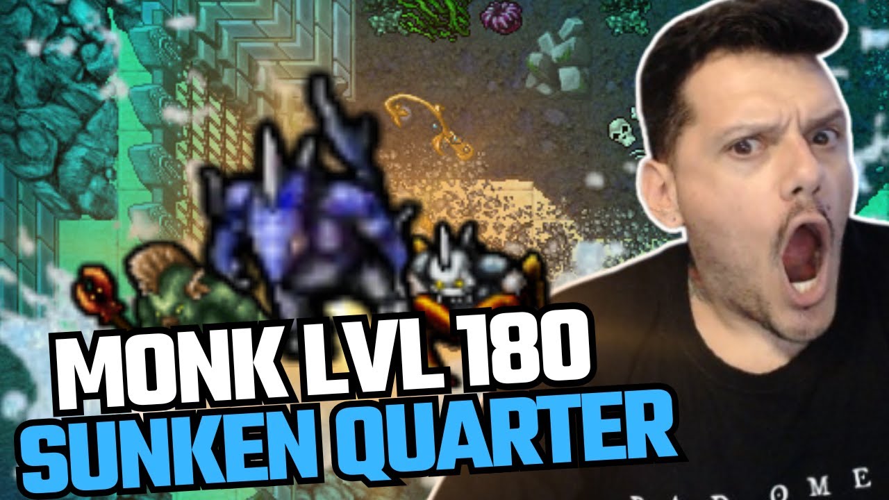 MINHA PRIEMIRA VEZ MONK: Lvl 180 1.5kk xp Raw Sunker Quater Quara Yalahar - Mp3player