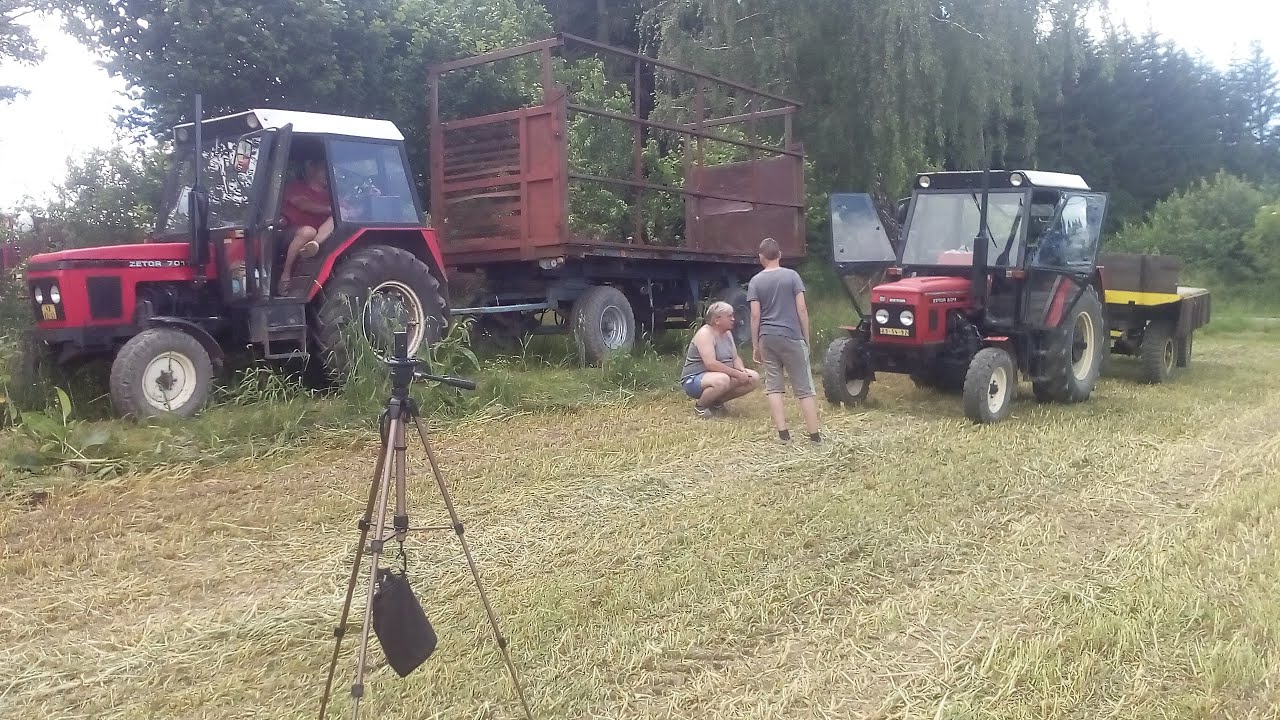 ZETORY V AKCI | Zetor 6011, 7011 & 12145 | Senáže 2020 | Dolní Sokolovec
