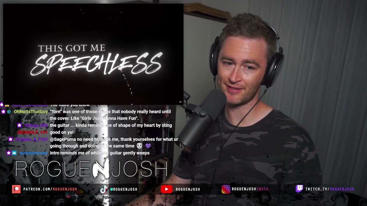 Solence - Speechless // Twitch Stream Reaction // Roguenjosh Reacts