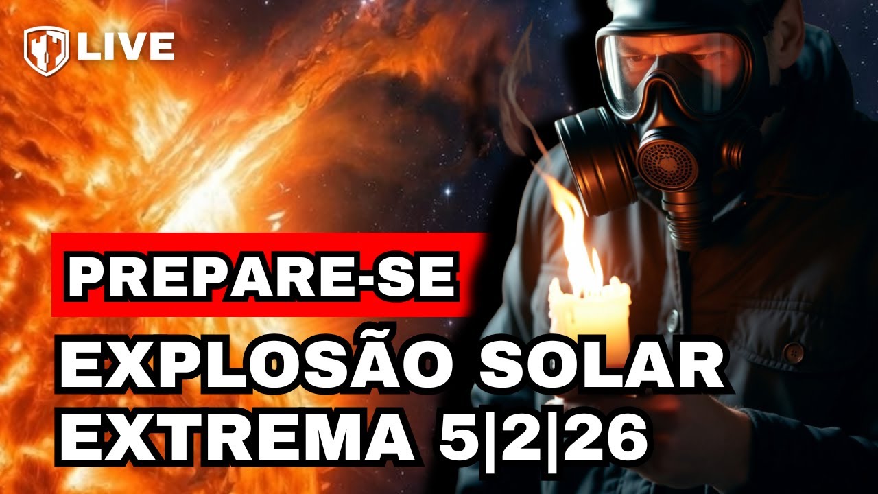 URGENTE: EXPLOS&Atilde;O SOLAR atinge a Terra nesta quinta!