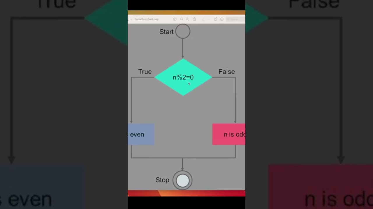 IF–ELSE in C Under 5 Minutes 🔥🔥🔥 | #youtubeshorts #ifelse #evenodd #flowchart  #cprogramming