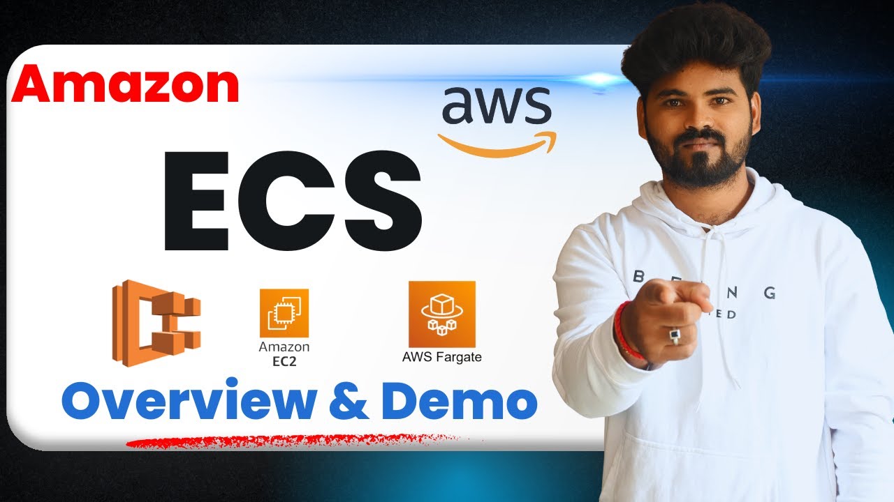 AWS ECS Tutorial for Beginners | ECS vs Fargate | Architecture, Workflow & Nginx Deployment #aws