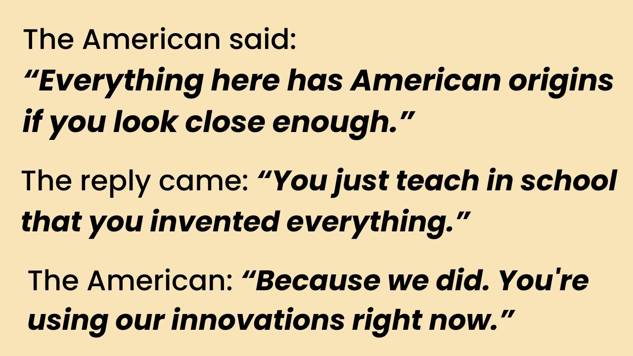 American Claims British Inventions Copied from American Ideas