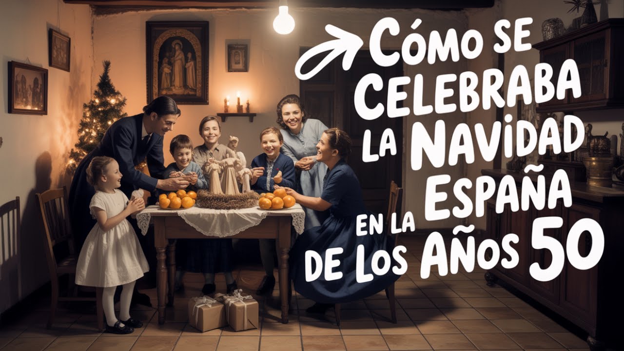 Cómo se celebraba la Navidad en la España de los años 50