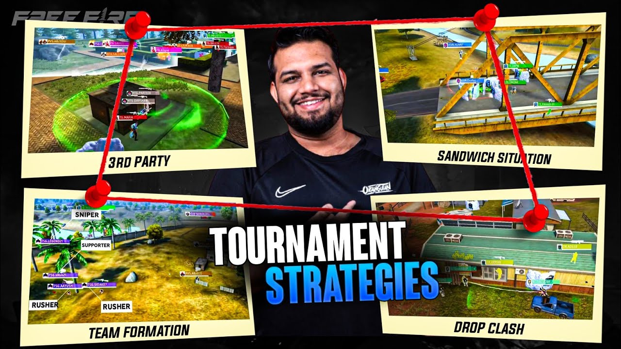 FREE FIRE TOURNAMENT STRATEGIES 🔥| ESPORTS TIPS AND TRICKS