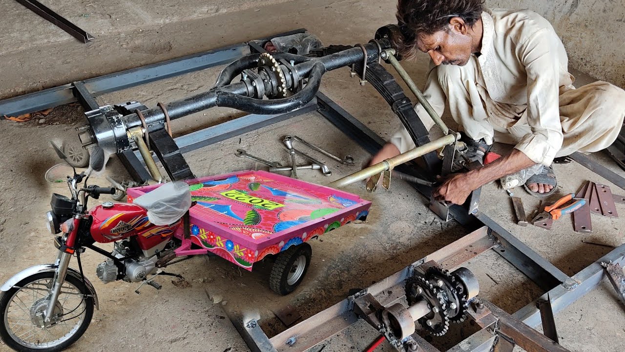 How to manufacture Loader Rickshaws in Pakistan |