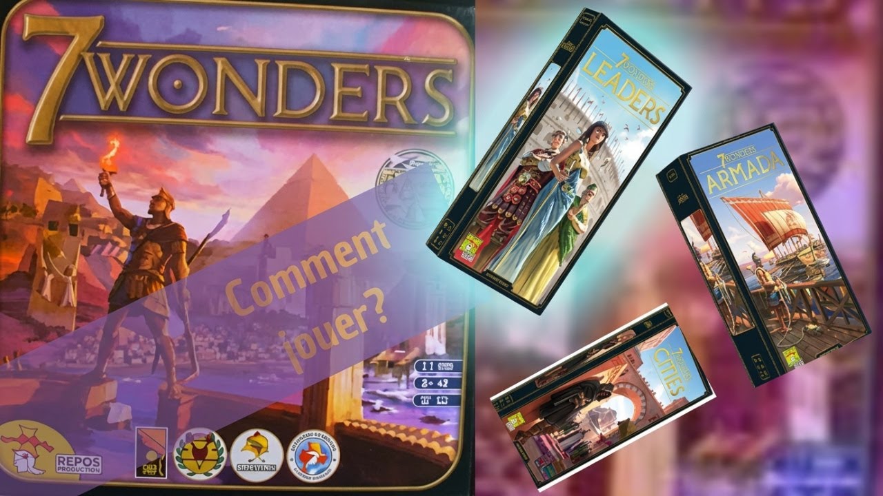 7 WONDERS, Pourquoi c'est LE Jeu à Connaître?