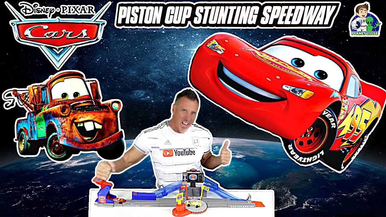 Disney Pixar Cars Piston Cup Stunting Speedway