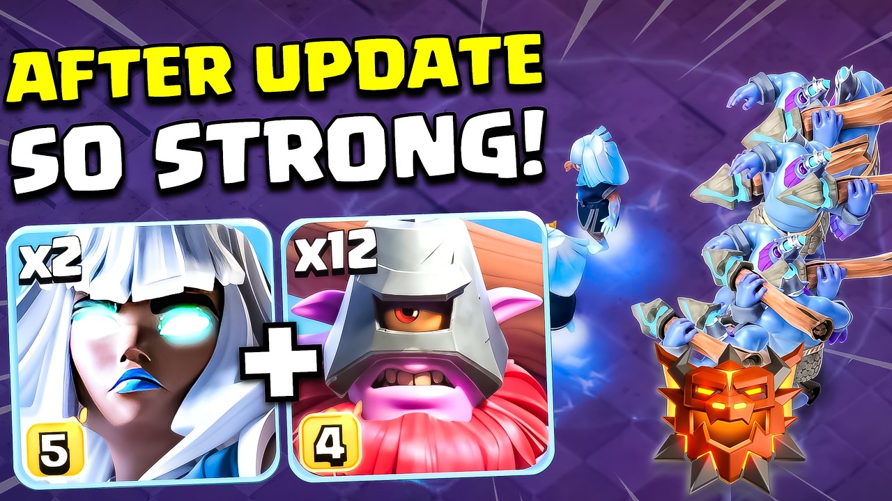 After Update E-Titan + Thrower Attack Strategy | TH18 Legend Attack (Day 1) Clash of Clans