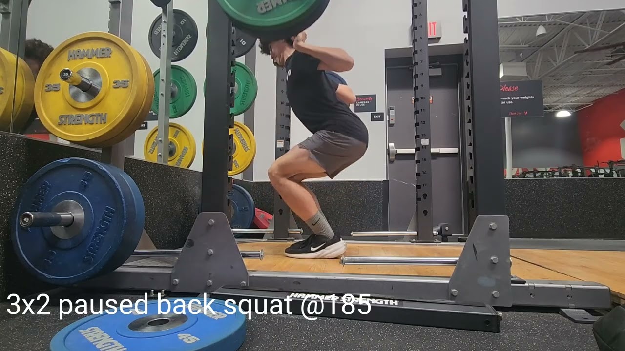 Day 4 of strength mesocycle 