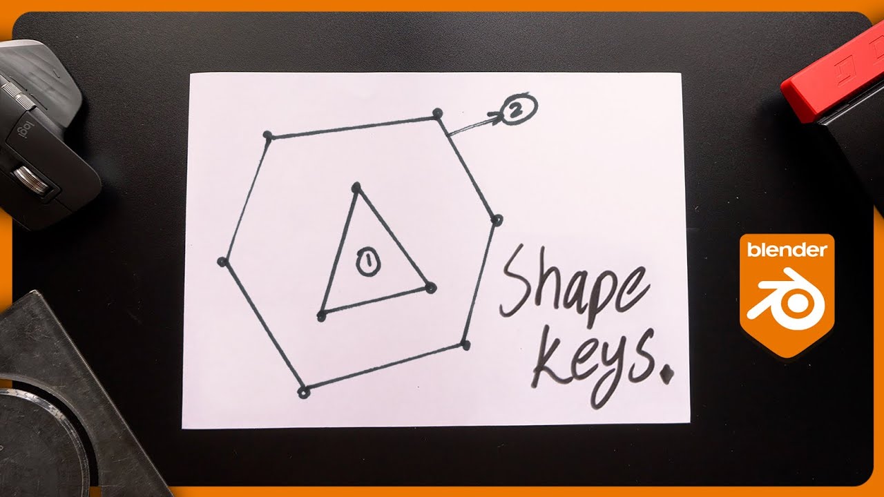 Blender Shape Keys Explained Visually Part 01/03