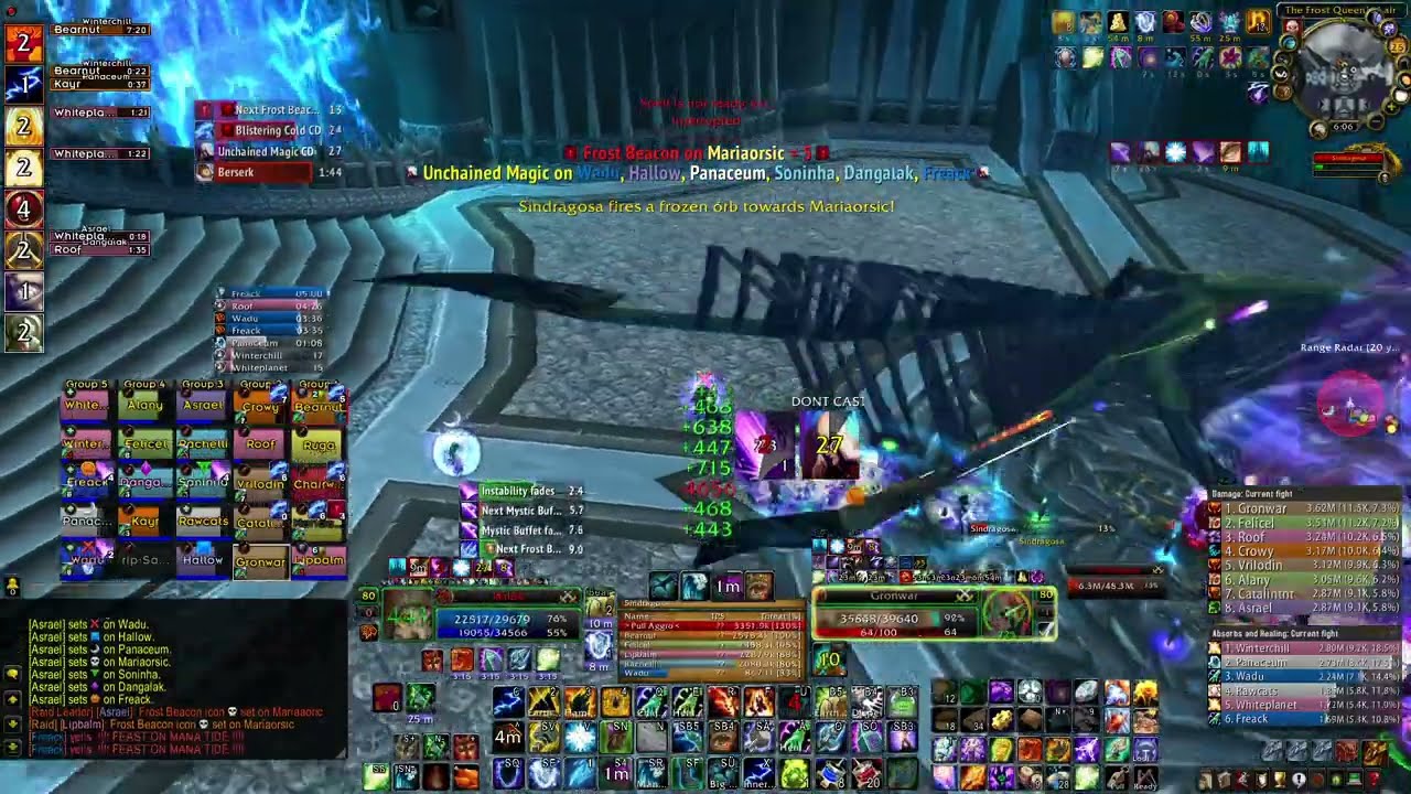 Sindragosa 25 Heroic 0% ICC Buff Warmane Lordaeron Resto Shaman