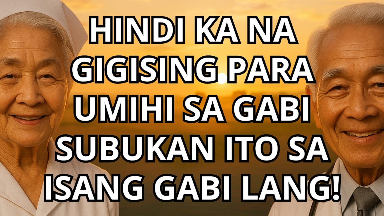 ITIGIL ang Pag-ihi sa Gabi NGAYON: 3g Lang — Makakatulog Ka ng 7+ Oras nang Diretso
