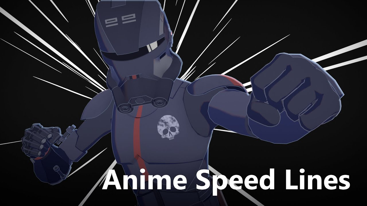 How I Made Anime Speed Lines in Blender 5.0