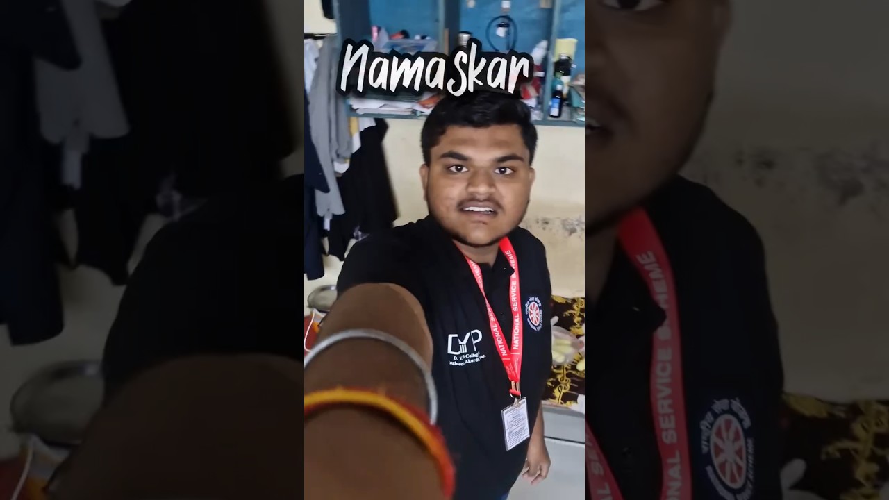 NSS CAMP🤩 DAY 01 💯  #nsscamp #minivlog #marathi #prathameshtarpevlogs #namaskarmitranoo #dypatil